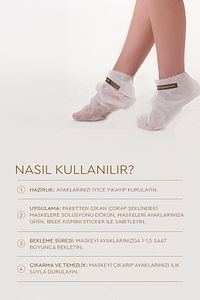 Miracle Foot Peeling Pack - Mjcare Çorap Tipi Ayak Peeling Maskesi ürün fotoğrafı