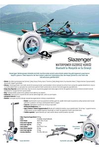Waterpower Bluetooth Manyetik Ve Su Dirençli Egzersiz Küreği ürün fotoğrafı