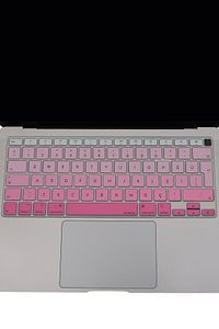 Macbook Air Kılıf M1 13inç Klavye Koruyucu Türkçe Q Baskı Touchıdli A2179 A2337 Ile Uyumlu Gradient ürün fotoğrafı