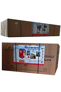Deluxe Büyük Set - Çocuk Oyun Parkı - Kaydırak - Salıncak - Oyun Evi - Çocuk Parkı Tam Set - Çocuk ürün fotoğrafı