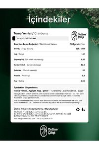 Cranberry Turna Yemiş 1kg ürün fotoğrafı
