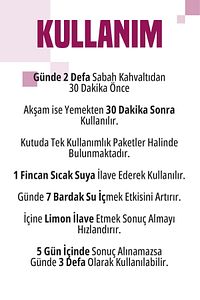 Doğal Detox Zayıflama1 Yardımcı Bitkisel Çay ürün fotoğrafı