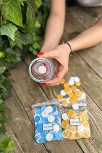 Çift Taraflı Yuvarlak Köpük Bant (çap:20mm) (100 Adet) ürün fotoğrafı