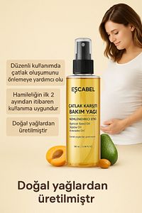 Nemlendirici Vücut Bakım ve Çatlak Yağı 100 ml ürün fotoğrafı