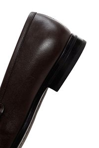 Erkek Kahverengi Deri Casual Loafer 24sfd631518 ürün fotoğrafı