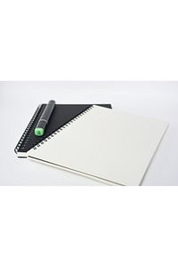 A5 Siyah Kraft Kapaklı Çizgisiz Defter, A5 Defter, 60 Yaprak(120 SAYFA) ürün fotoğrafı