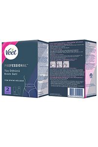 Professional Tüm Bikini Bölgesi Tüy Dökücü Krem Seti 50ml+50ml (Tüy Dökücü Krem+ Nemlendirici Köpük) ürün fotoğrafı