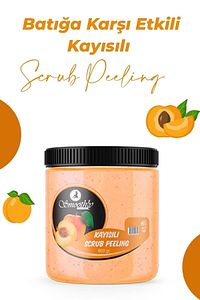 Kayısı Peeling 800 G. Epilasyon Sonrası Vücut Peelingi Batık & Çilek Bacak Onarıcı ürün fotoğrafı