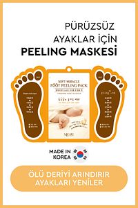 Miracle Foot Peeling Pack - Mjcare Çorap Tipi Ayak Peeling Maskesi ürün fotoğrafı