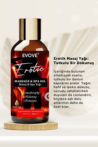 Etkili Erotk Masaj Yağı Aromaterapi Masaj Yağı Kayganlaştırıcı 125 ml ürün fotoğrafı