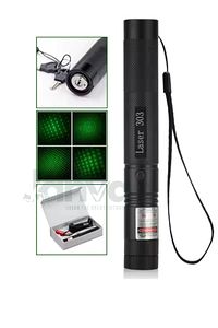 Şarjlı Turbo Yeşil Lazer Pointer Kibrit Yakabilen 15000 Mv Güç 150km Metal Kasa Green Laser ürün fotoğrafı