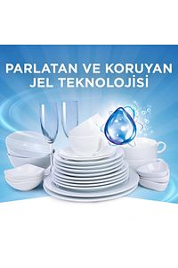 Hepsi Bir Arada Jel Limon 1000 Ml  Bulaşık Makinesi Temizleyici Ve Koruyucu ürün fotoğrafı