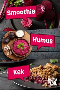 Ispanak Tozu - Pancar Tozu - Dried Vegetable Powders - Doğal Renklendirici - 200 gr ürün fotoğrafı