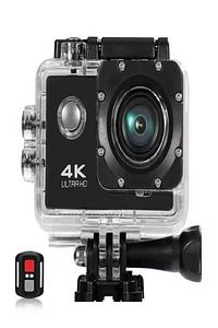 Kask Kamerası 170 Derece 16 Mp 4k Ultra Hd Wifi Aksiyon Kamerası Kumandalı Kamera ürün fotoğrafı