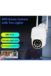 Dış Ve Iç Mekan 360° Gece Görüş Sensörlü Harekete Duyarlı 1080p 4k Ip Güvenlik Kamerası ürün fotoğrafı