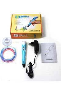3d Pen 3 Boyutlu Yazıcı Kalem 3 Renk X 3 Metre Filament 3d Printing Pen ürün fotoğrafı