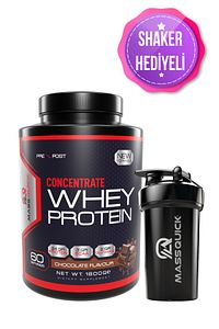 Concentrate Whey Çikolata Aromalı Protein Tozu 1800gr 60 Servis ürün fotoğrafı