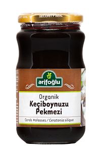 Organik Keçiboynuzu Harnup Pekmezi 500 gr Soğuk Sıkım ürün fotoğrafı