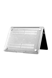 Macbook Air M1 Kılıf 13inç Simli Kristal Parlak (TOUCHID'Lİ M1) A2337 A2179 A1932 Uyumlu (2018-2020) ürün fotoğrafı