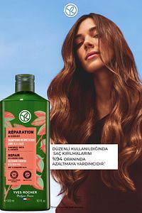 Yıpranmış Saçlar İçin (Reparation) Onarıcı Prebiyotik Şampuan -  Tuzsuz & Vegan-300 ml ürün fotoğrafı
