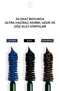 Yoğun Hacim Veren Uzatıcı Kıvırıcı Maskara-Metamophose-Lacivert-48666 ürün fotoğrafı
