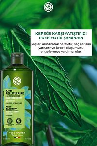 Kepeğe Karşı (Anti Pelliculaire) Yatıştırıcı Prebiyotik Şampuan -  Tuzsuz & Vegan-300 ml ürün fotoğrafı