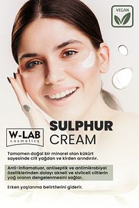 Kükürt Kremi 50 ml - Sivilce Akne  ve Siyah Nokta Önleyici ürün fotoğrafı