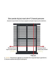 Bigpazar Sütlü Kahve Bambu Zebra Perde ürün fotoğrafı