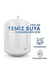 Home Natural Pompasız Su Arıtma Cihazı - Beyaz ürün fotoğrafı