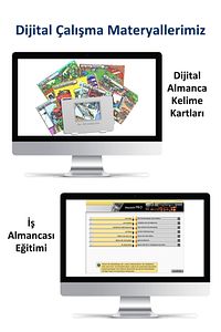 Almanca Eğitim Seti, Almanca Kitap, Kelime Öğrenme Sınav Hazırlık Kitap, Yds Goethe Testdaf Telc Dsh ürün fotoğrafı