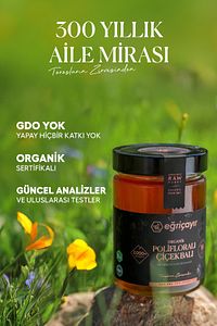 Organik Polifloralı Bal Ta16 450g ürün fotoğrafı