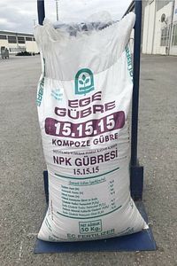15.15.15 Npk Mega Tarım Kompoze Gübresi (3X15) - 3 Kg Tartılıp Başka Ambalajda Gönderilecektir ürün fotoğrafı