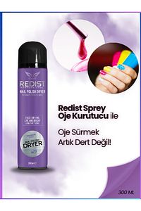 Çok Hızlı Kurutan Oje Kurutucu Sprey 300 ml – Mükemmel Manikür Için Hızlı Çözüm ürün fotoğrafı