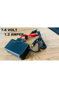 Pilsan Pars Akülü Araba Araç Uyumlu 6 Volt Aküleri Için Ledli Adaptör Şarj Cihazı Şarz Aleti ürün fotoğrafı