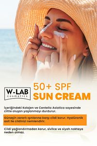 Koruyucu 50+Spf  Güneş Kremi 50 ml ürün fotoğrafı
