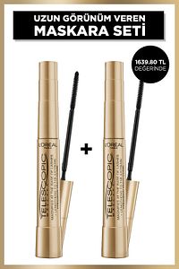 Telescopic Siyah Maskara 2'li Set L'Oreal Paris ürün fotoğrafı