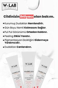 Madeleb Dudak Bakım Kremi 20 ml ürün fotoğrafı