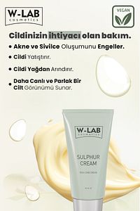 Kükürt Kremi 50 ml - Sivilce Akne  ve Siyah Nokta Önleyici ürün fotoğrafı