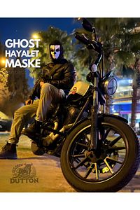 Motor Ghost Maskesi Buff Balaclava 8, One Size ürün fotoğrafı