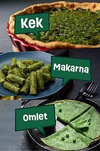 Ispanak Tozu - Pancar Tozu - Dried Vegetable Powders - Doğal Renklendirici - 200 gr ürün fotoğrafı
