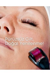 Titanyum Uçlu 540 Iğneli Derma Roller 0.5 Mm Iğne M 0009 Saç Kaş Serum Kullanımına Uygun ürün fotoğrafı