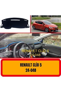 Renault Clio 5 Ön Gögüs Panel Torpido Koruma Koruyucu Kilifi Halisi Örtüsü ürün fotoğrafı