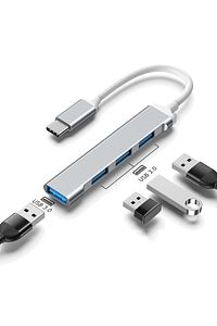 Type - C 4 Girişli Usb Çoğaltıcı Type-c To Usb Hub 4 Ports ürün fotoğrafı