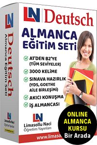 Almanca Eğitim Seti, Almanca Kitap, Kelime Öğrenme Sınav Hazırlık Kitap, Yds Goethe Testdaf Telc Dsh ürün fotoğrafı