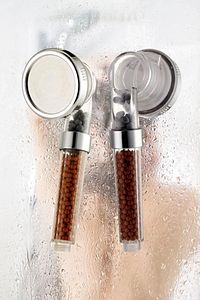 Palo Santo Boncuklu Su Tasarruflu Kireç Önleyici Duş Başlığı ürün fotoğrafı