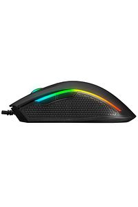 Smx-r44 V2 Makrolu Siyah 12800 Dpı Rgb Ledli 80 Milyon Pro Gaming Oyuncu Mouse ürün fotoğrafı