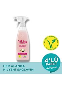 Premium Çok Amaçlı Yasemin & Vanilya 750 Ml 4 Adet ürün fotoğrafı