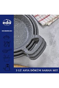 18/20/22 Cm Döküm Sahan ürün fotoğrafı