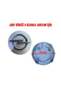 Opel Astra H Çelik Jant Göbeği 4 Bijonlu Jantlar Için (1 ADET) ürün fotoğrafı