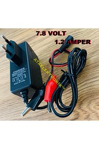 Pilsan Pars Akülü Araba Araç Uyumlu 6 Volt Aküleri Için Ledli Adaptör Şarj Cihazı Şarz Aleti ürün fotoğrafı